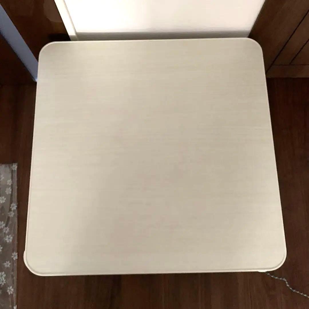 【美品】　ニトリ　75×75㎝　テーブル　リバーシブルこたつ