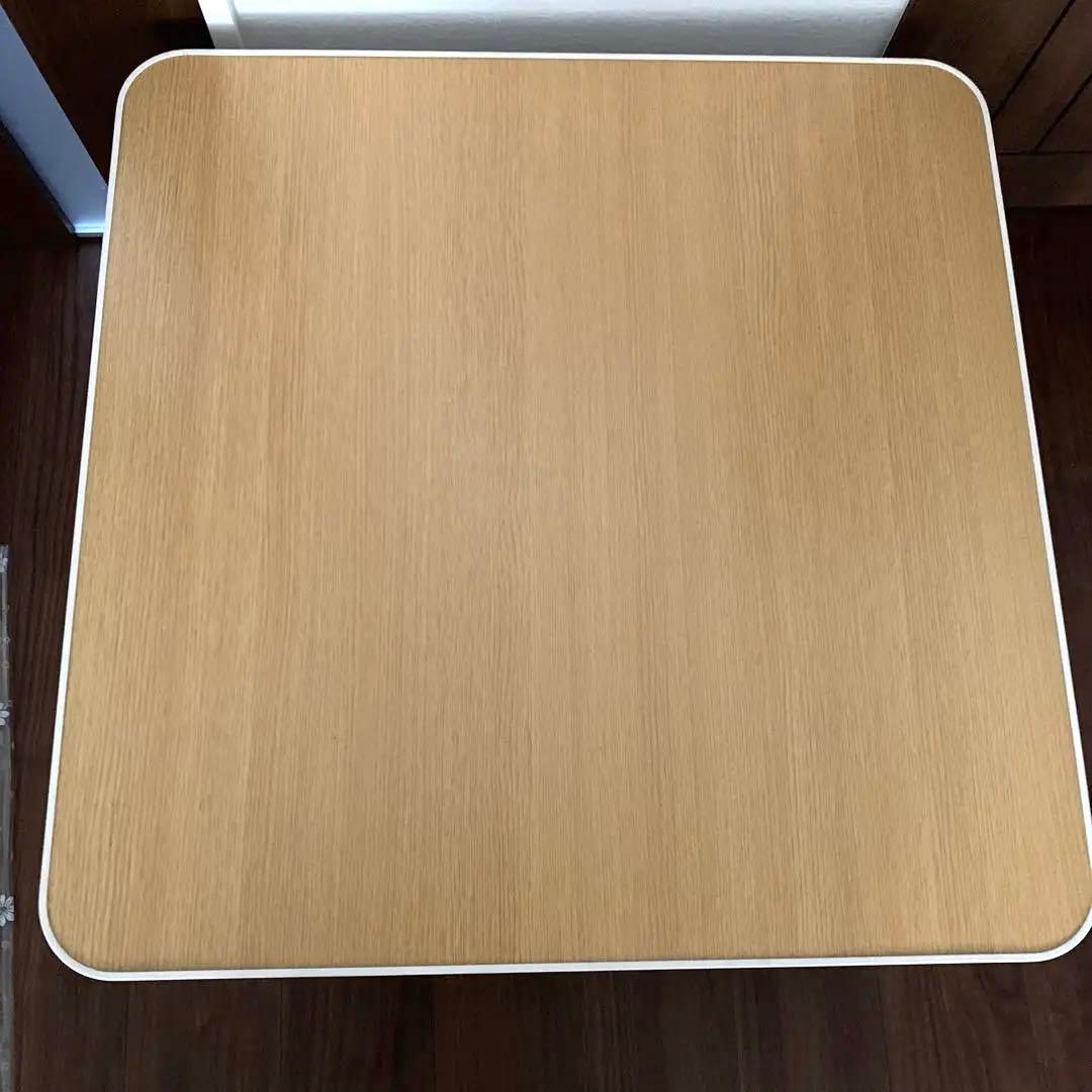 【美品】　ニトリ　75×75㎝　テーブル　リバーシブルこたつ