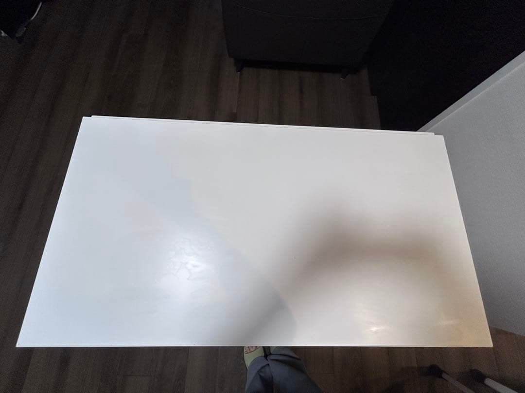 IDANÄS イダネス ドロップリーフテーブル, ホワイト 送料込み