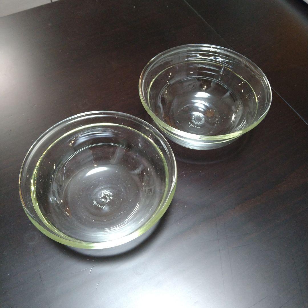 船木倭帆(shizu)吹きガラス　器　2個