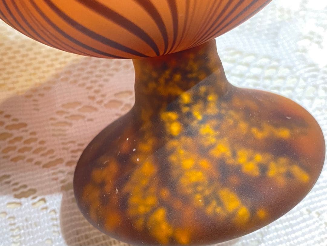 希少 一輪挿し 花瓶 大正ガラス