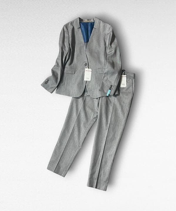 ☆新品☆ORIHICA RHYME ノーカラーパンツスーツ