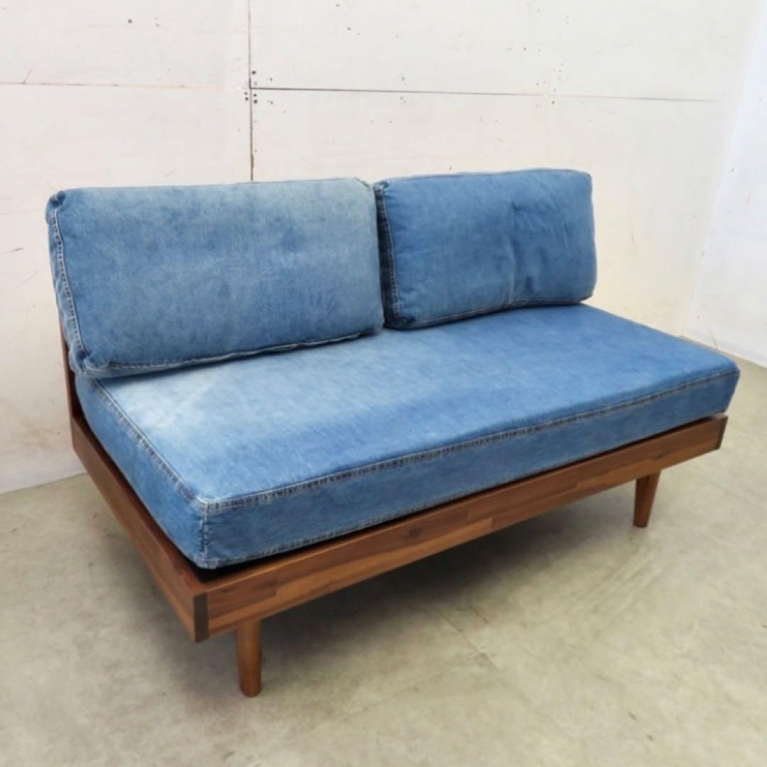 unico ウニコ SWELLAスウェラベンチアームレスソファ 二人掛け　単品