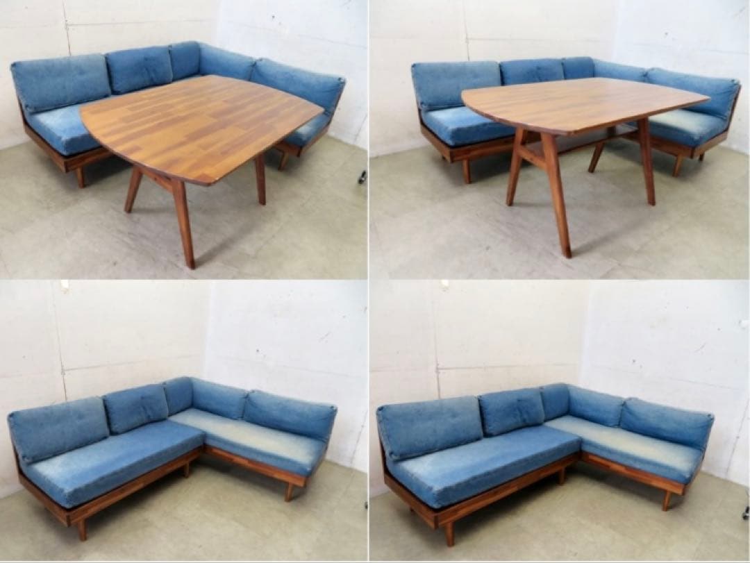 unico ウニコ SWELLAスウェラベンチアームレスソファ 二人掛け　単品