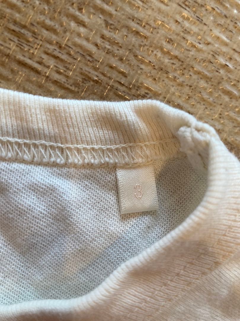 COMOLI フットボールTシャツsize3エクリュ　コモリ