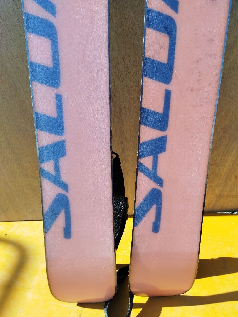 サロモン　SALOMON　ショートスキー　青　スポーツ