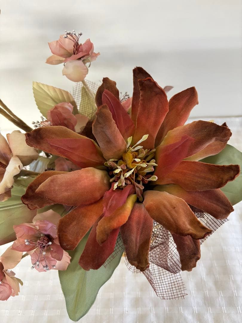 アートフラワー　造花　アレンジメント インテリア　部屋飾り　プレゼント　贈答品