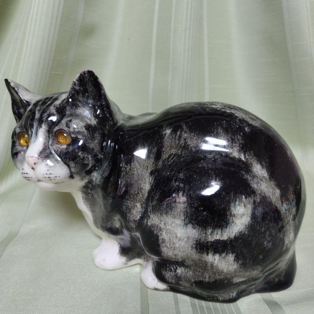 【値下げ】ウィンスタンレイ ケンジントンキャット☆ハチワレ　キジトラ猫No.40