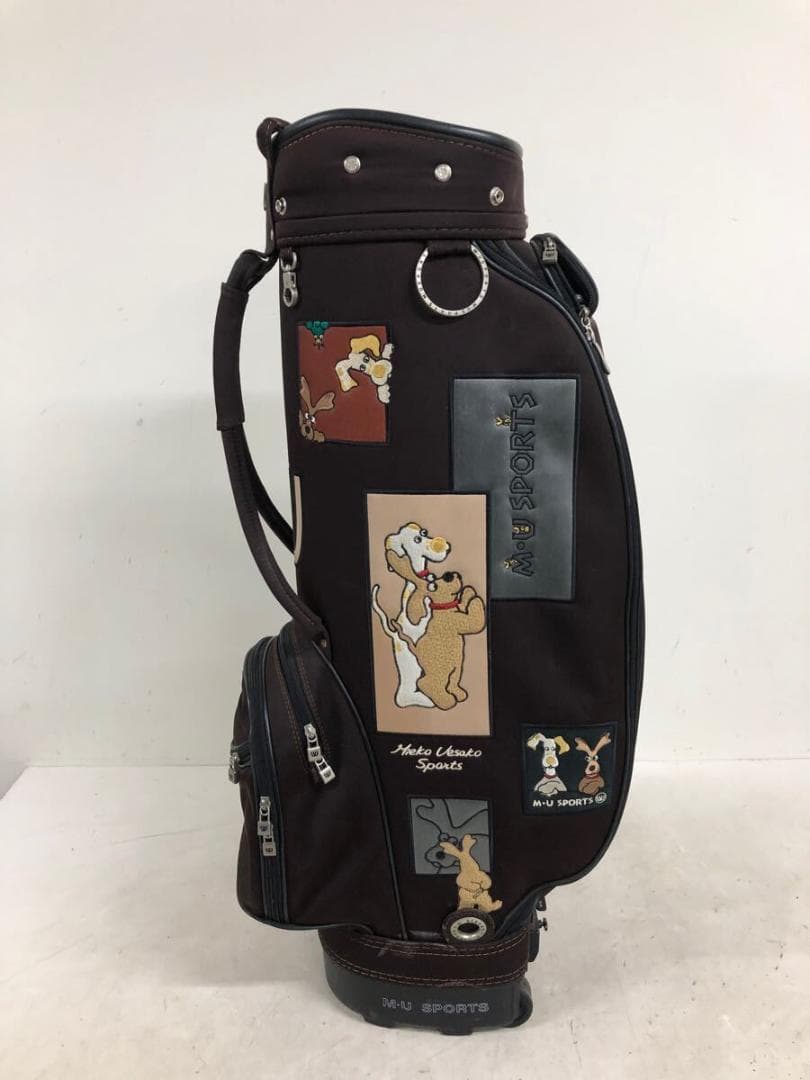 M・U SPORTS ミエコウエサコ★キャスター付き　 キャディバッグ