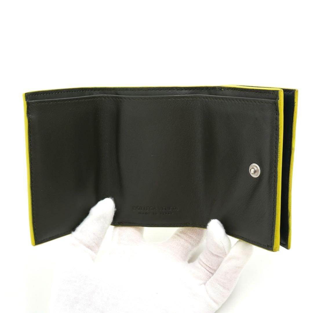 ✨新品未使用✨　BOTTEGA BENETA ミニ財布　イントレチャート　折り