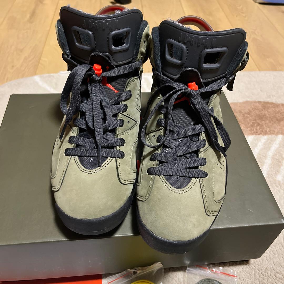 t*m様 Nike Air Jordan 6 travis scott トラヴィ