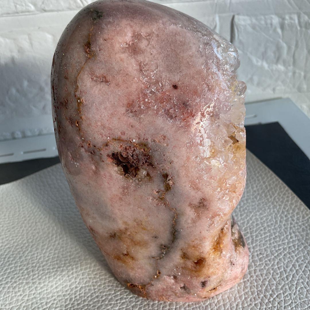 高品質希少ピンクアメジスト　ザクザクジオード、ドゥルージーとても綺麗 1.kg