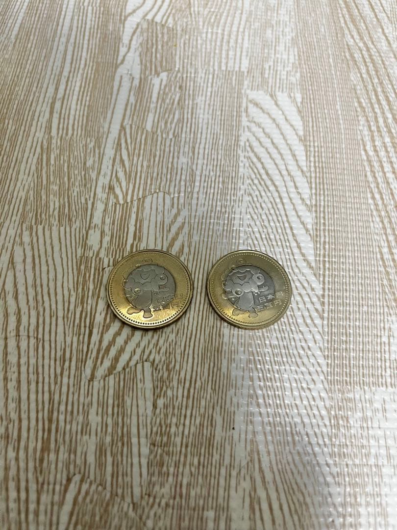 ミャクミャクくじ ぬいぐるみ3等 ＆ 記念硬貨 2枚セット 大阪関西万博