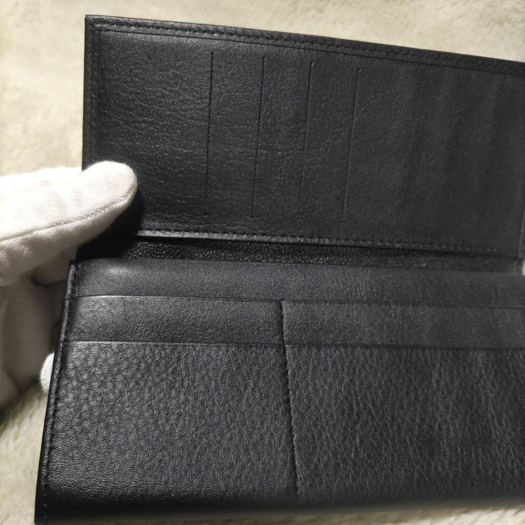 皇居　皇室　限定　長財布　折り財布　本革　黒