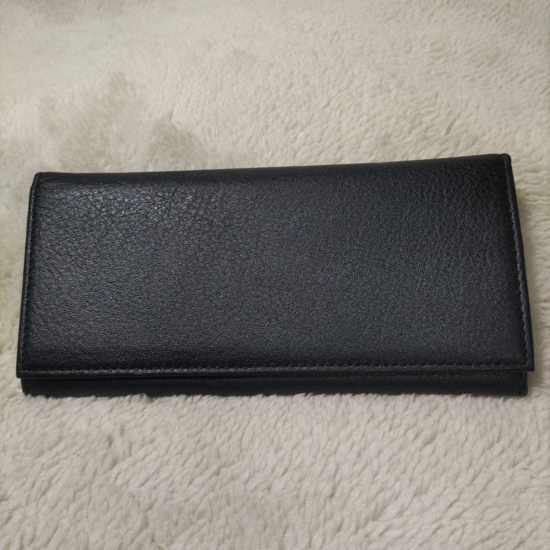 皇居　皇室　限定　長財布　折り財布　本革　黒