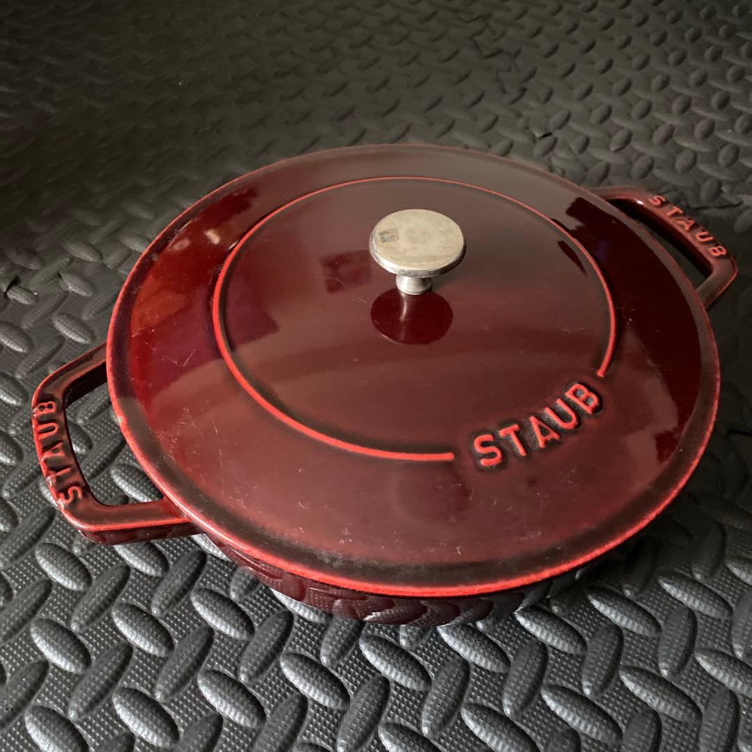 STAUB（ストウブ） ブレイザー ソテーパン 24cm グレナディンレッド