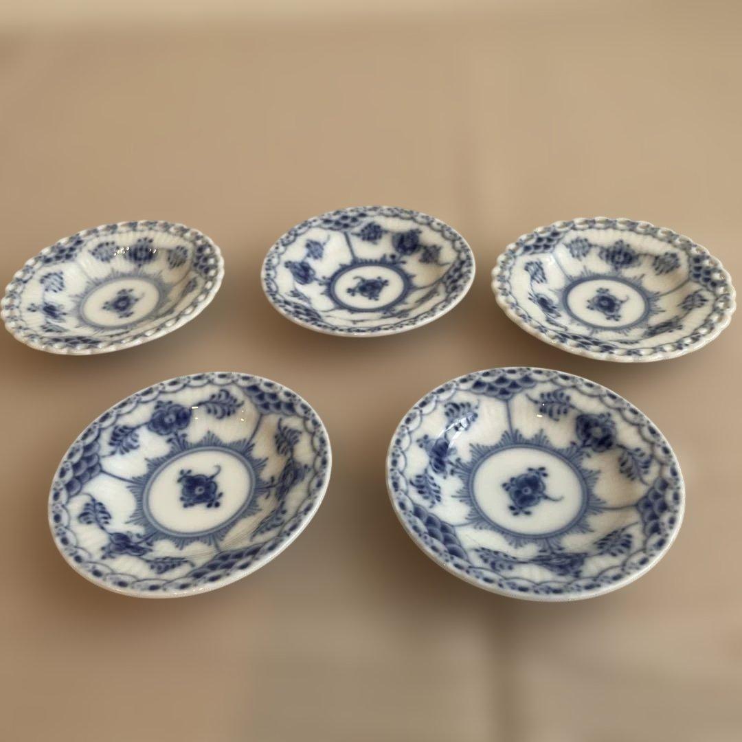 【美品】ロイヤルコペンハーゲン　ミニプレート5枚セット