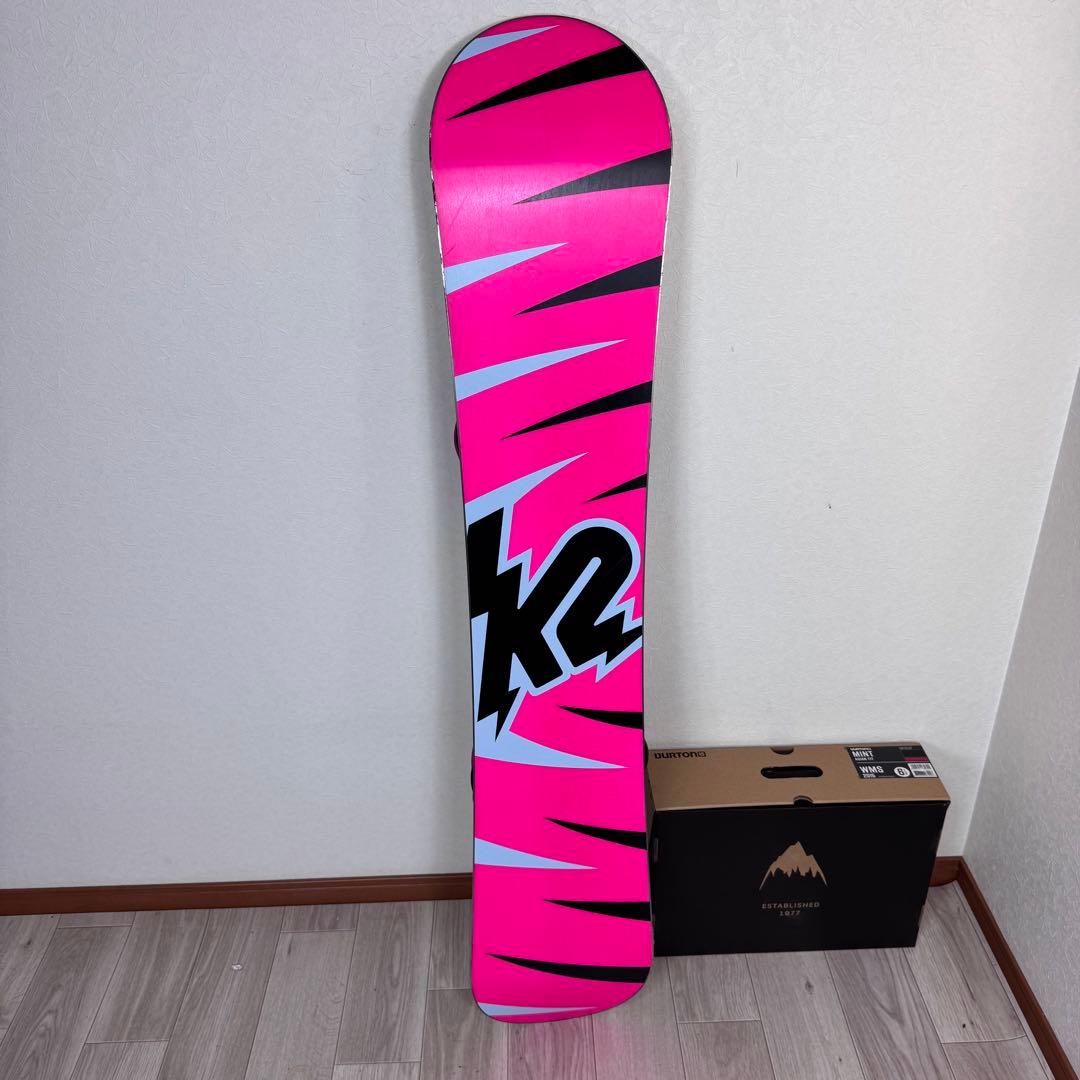 専用K2 RESQUE スノーボードセット 140cm ブーツ23.5cm