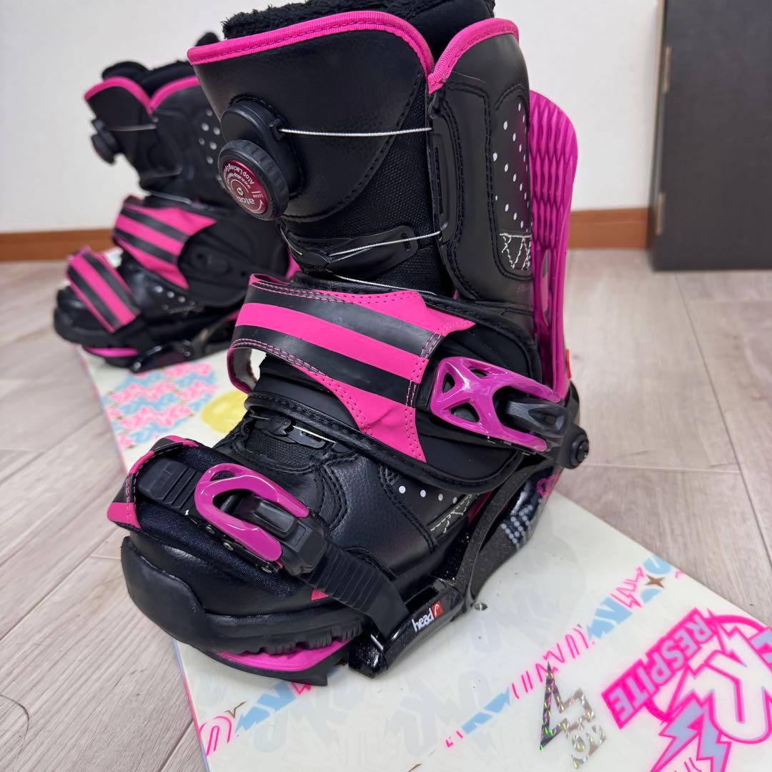 専用K2 RESQUE スノーボードセット 140cm ブーツ23.5cm