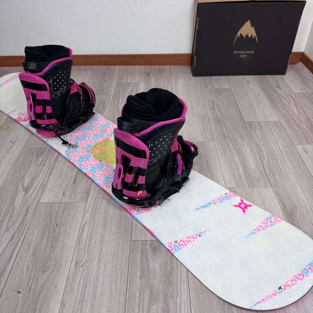 専用K2 RESQUE スノーボードセット 140cm ブーツ23.5cm