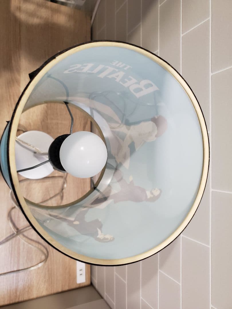 ビートルズ　スタンドランプ　アビー・ロード　電気　ライト