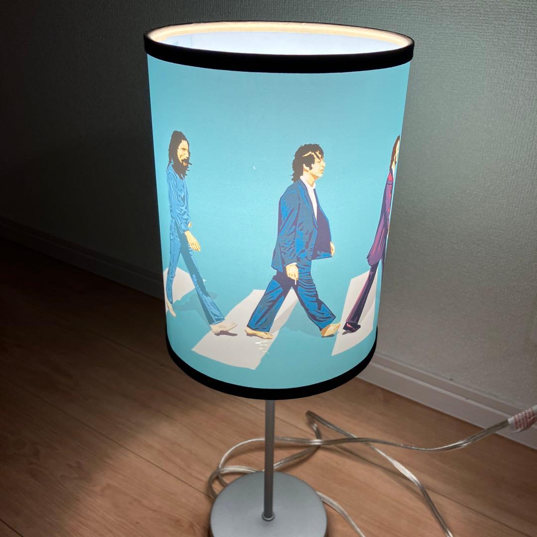 ビートルズ　スタンドランプ　アビー・ロード　電気　ライト