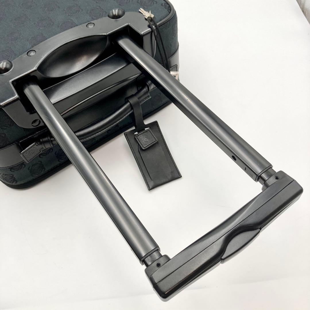 Karen✨LOEWE キャリーケース 旅行カバン 黒 アナグラム 大容量