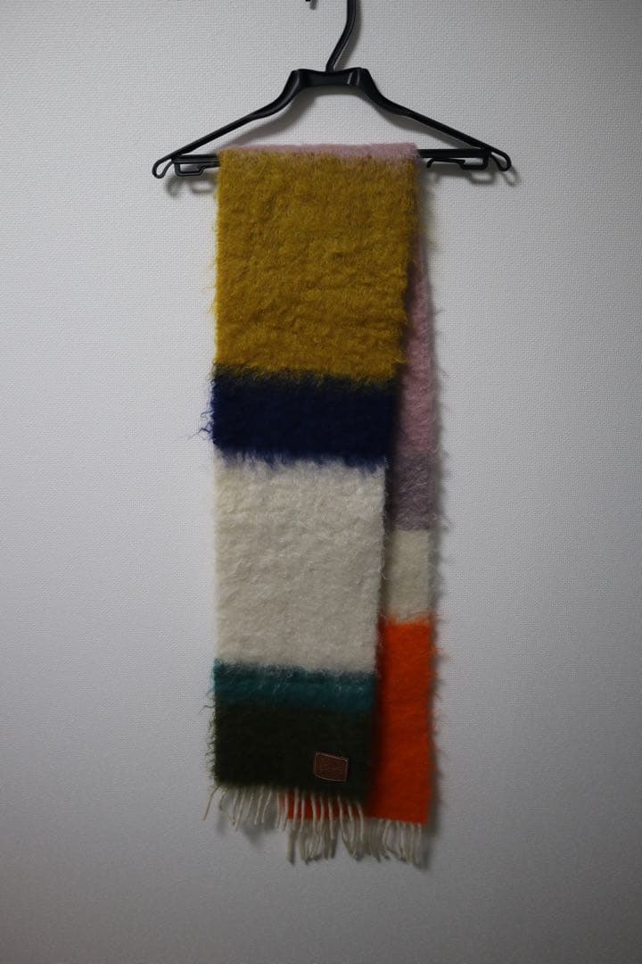 LOEWE モヘヤ　マフラー　モヘア　ロエベ さストール　スカーフ　メンズ