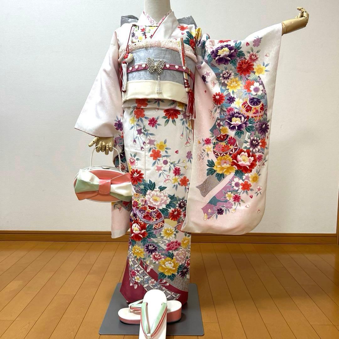 きょんちゃんNo.83 七五三　7歳 着物フルセット