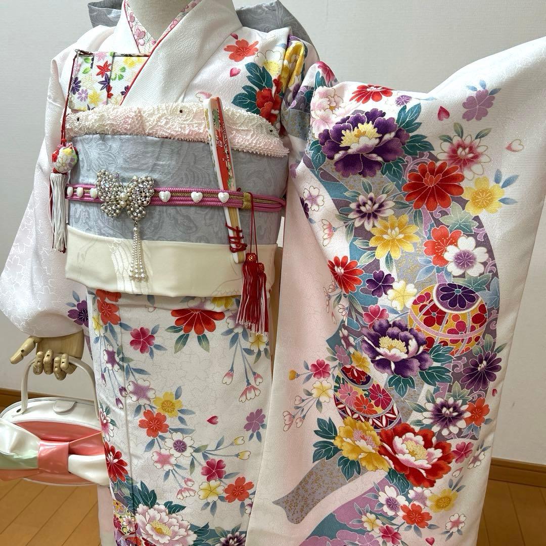 きょんちゃんNo.83 七五三　7歳 着物フルセット