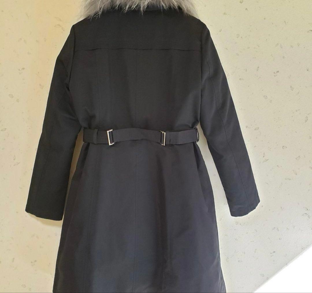 着回し抜群●KTキヨコタカセ　ダウンコート　ファー着脱可　リバーシブル　11号