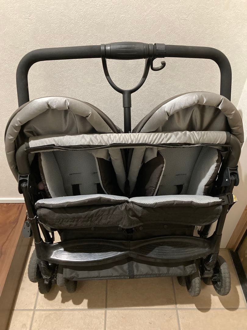 デュオスポーツ　ダブル　ベビーカー 2人乗り　双子　GRACO