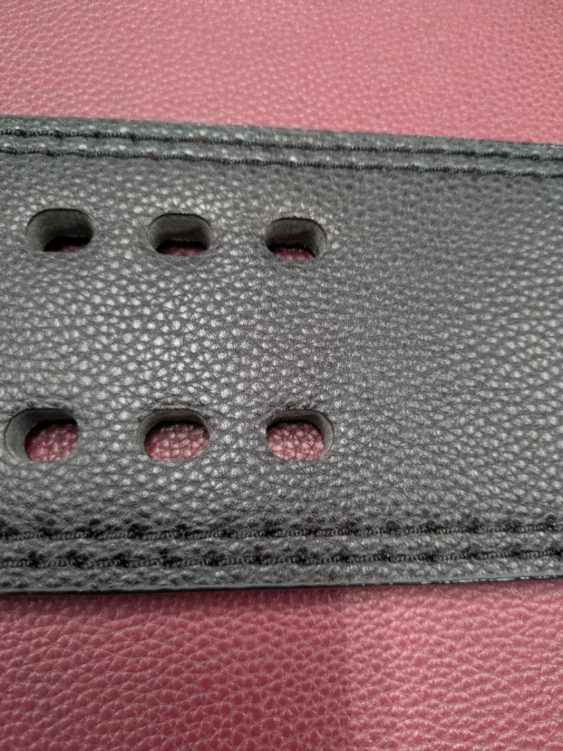 レバーアクションベルト　可変式パワーベルト オールブラック 13ｍｍ Sサイズ