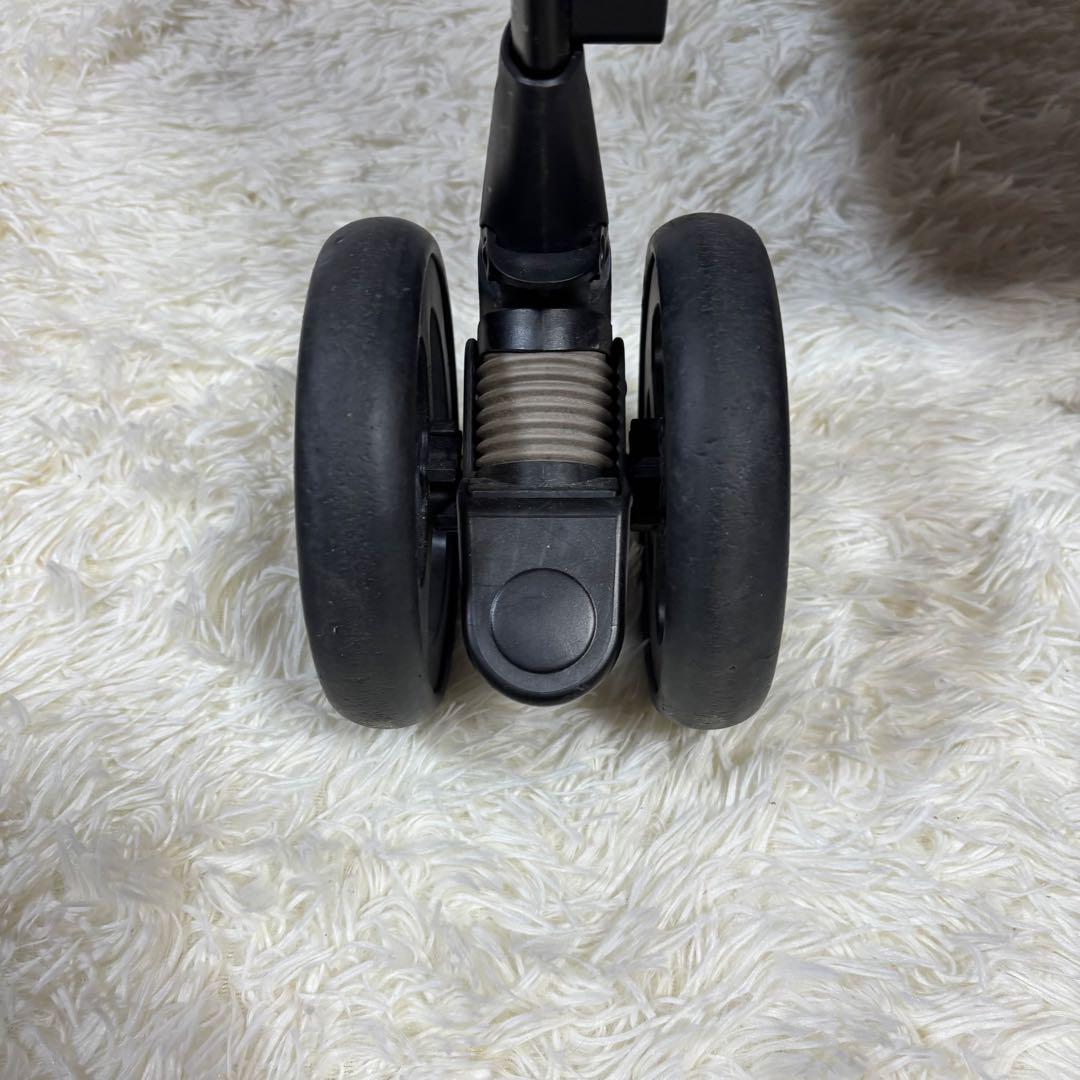 極美品 Aprica オプティアクッショングレイス オニキスブラック ベビーカー