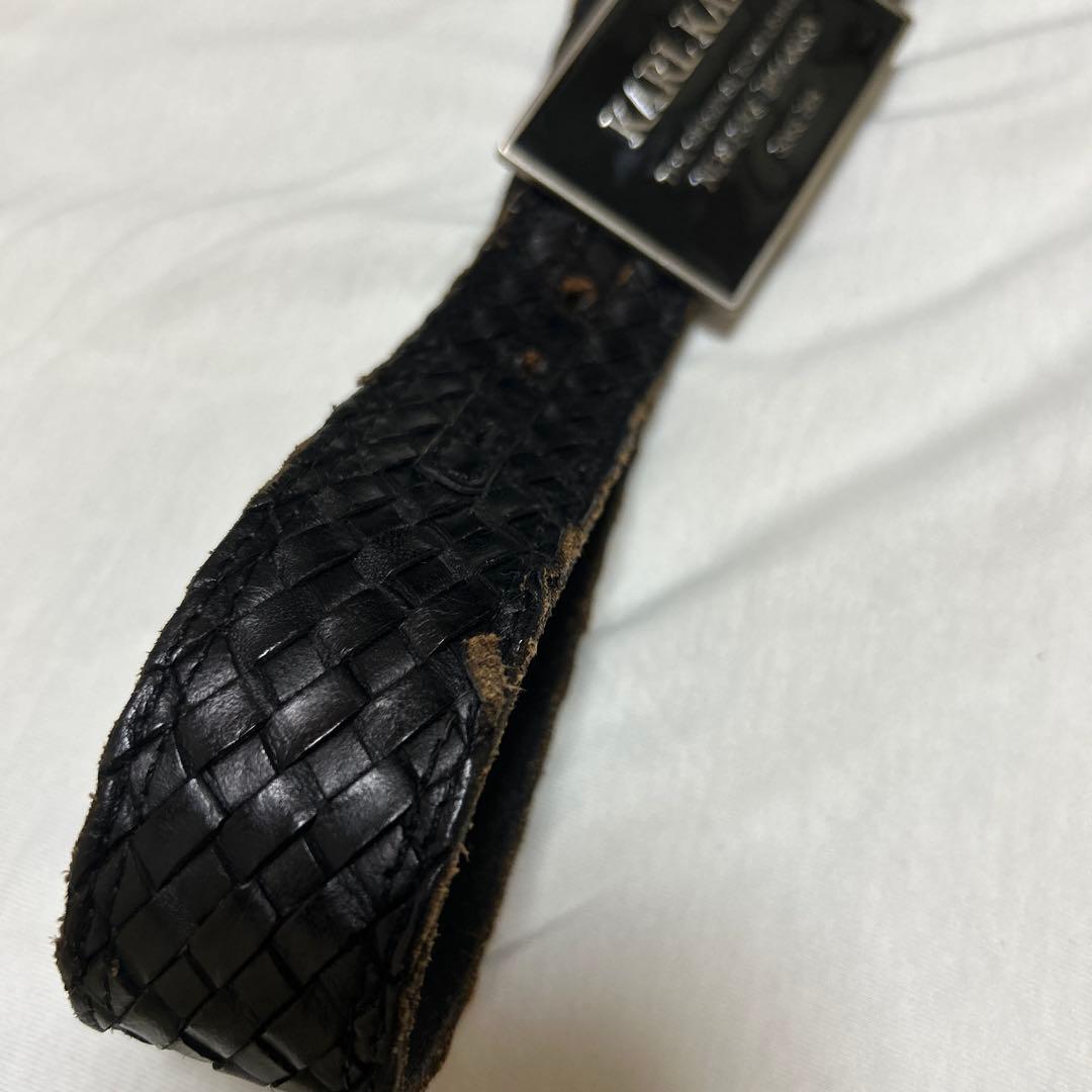 【希少レア】90s カールカナイ　本革　ベルト KARL KANI