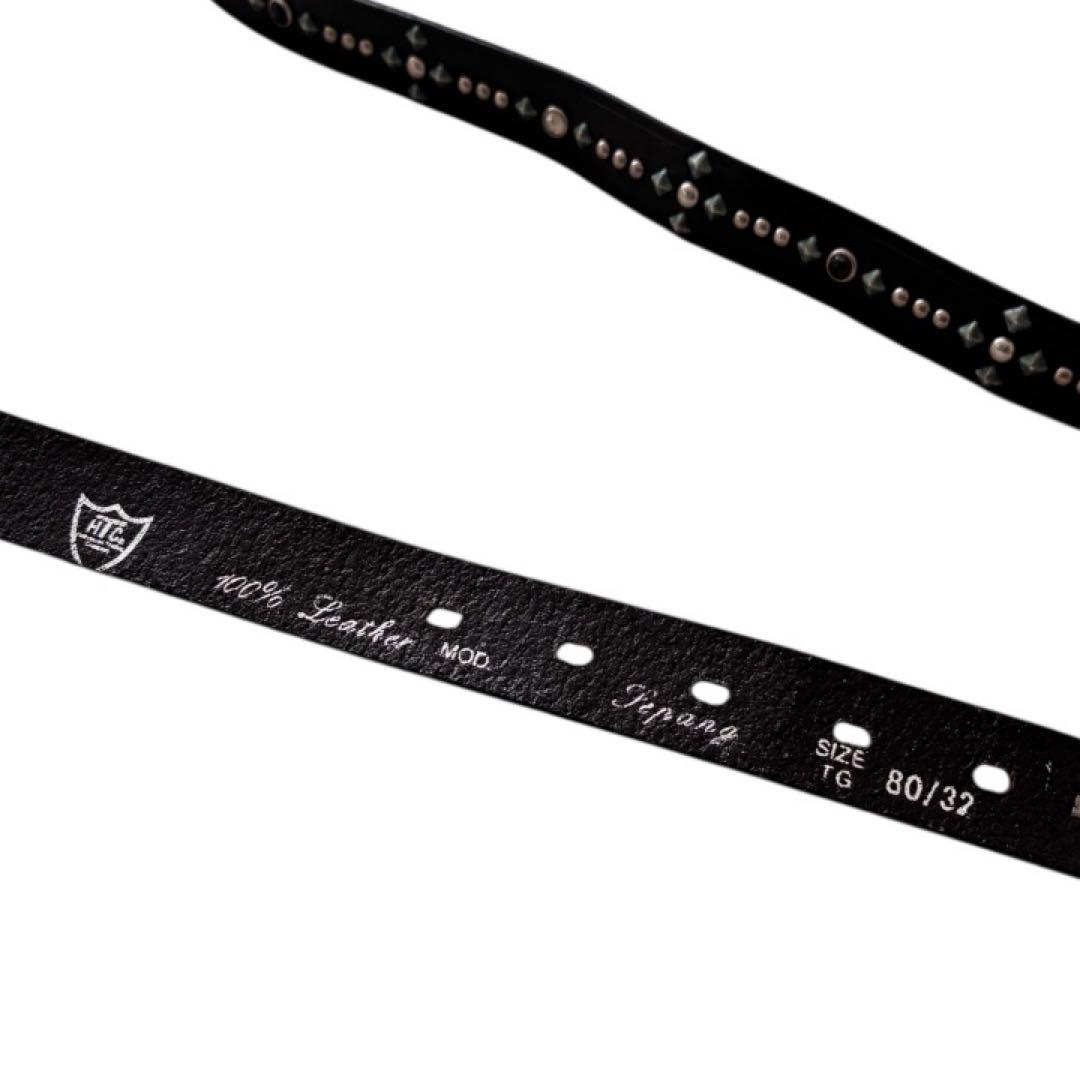 minato-3710 様HTCエイチティーシースタッズ レザーベルト80/32