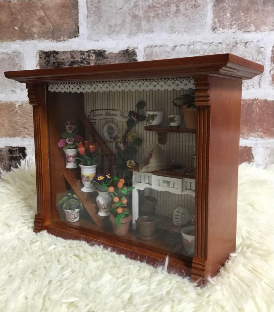 希少●新品reuttr porzellan ロイターポーセリン ミニチュア 花屋