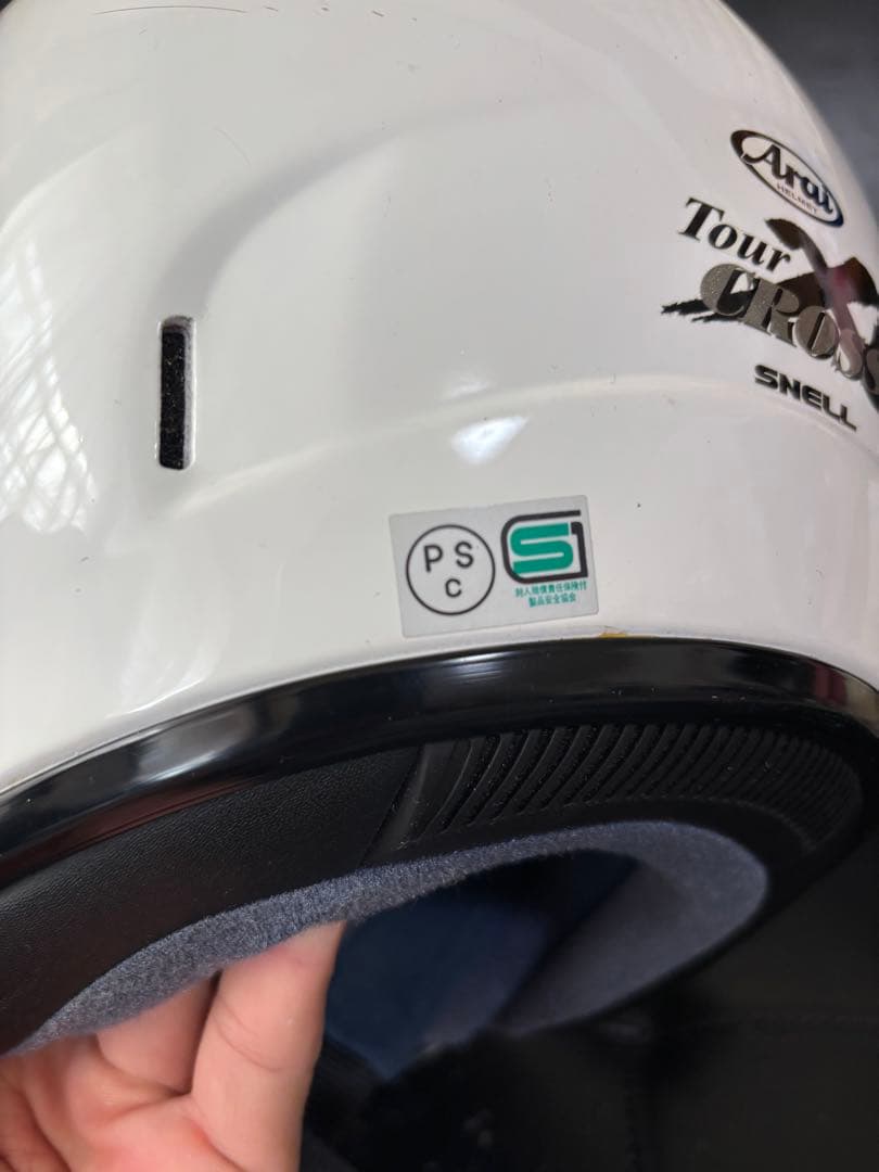 Arai ツアークロス　ホワイト