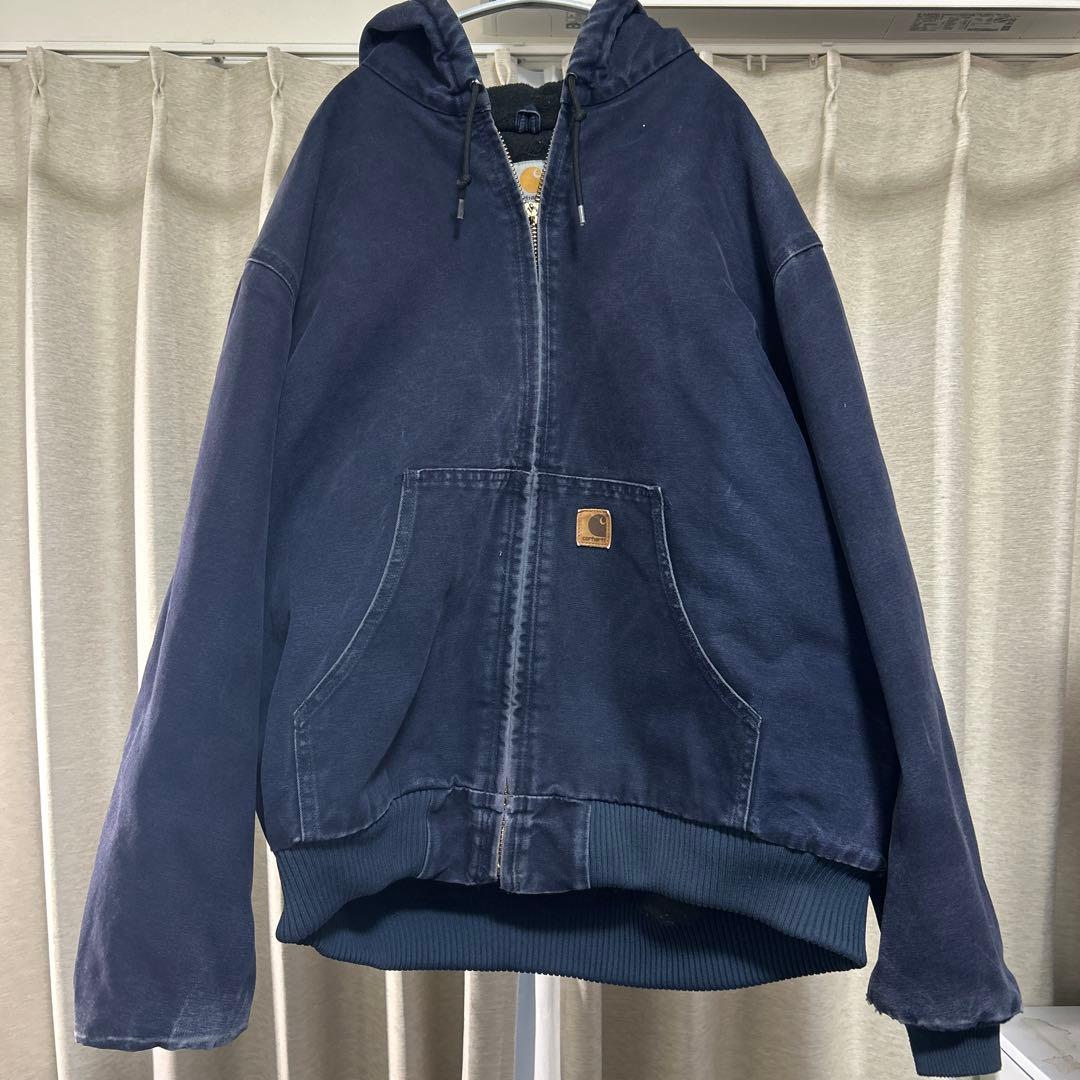 Carhartt アクティブジャケット　ダークブルー