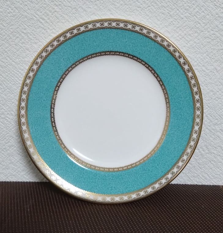 ウェッジウッド・パウダーターコイズプレート『15.5cm』