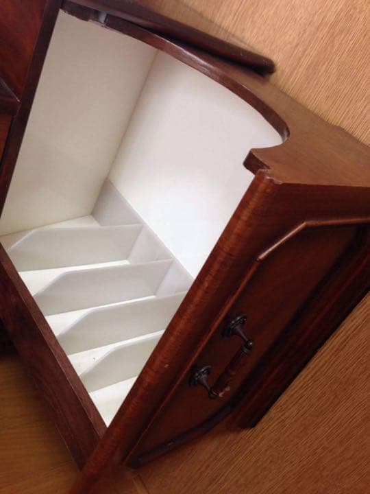 3面鏡 昭和 レトロ ドレッサー 鏡台