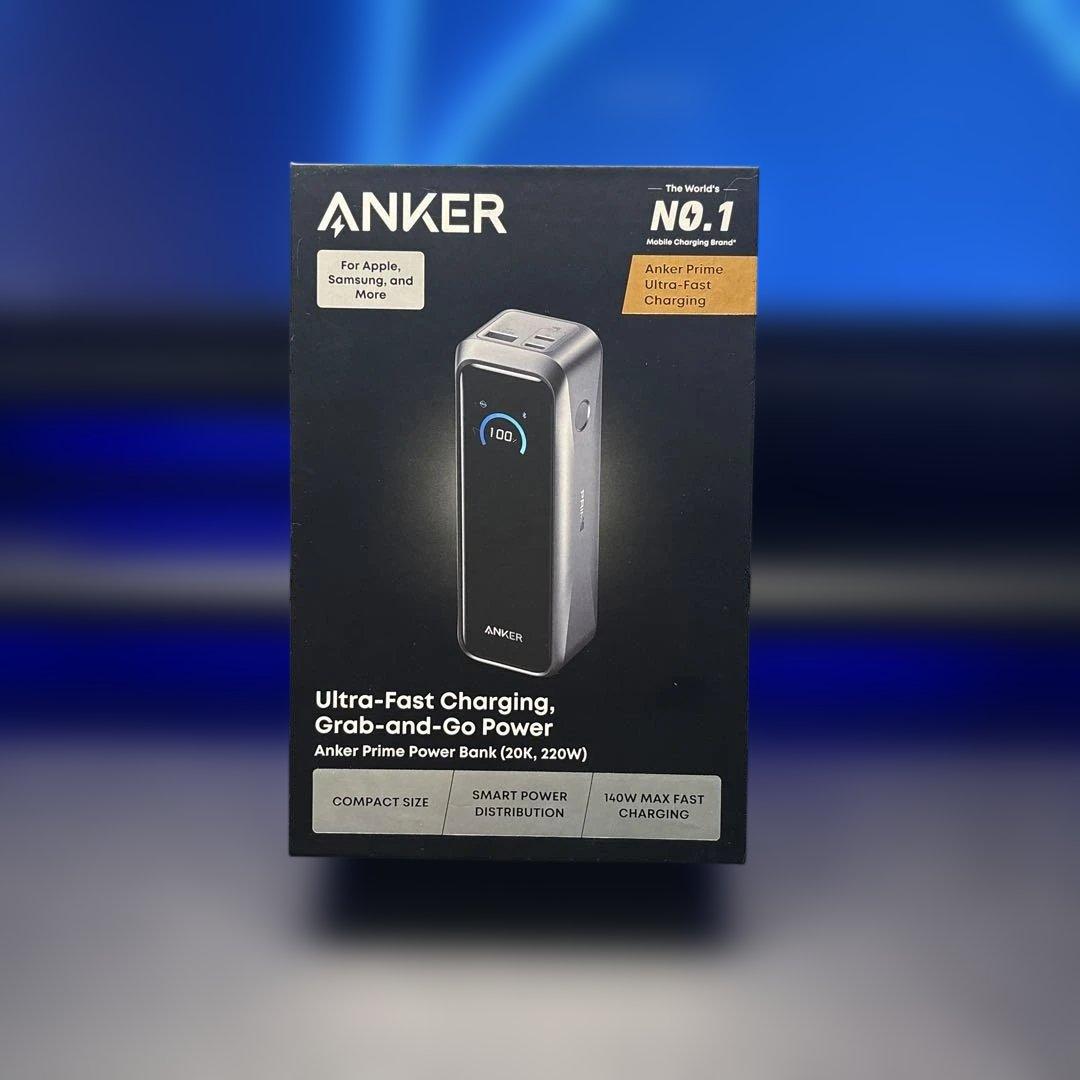 スマホアクセサリー Anker prime power bank(20K,220W)