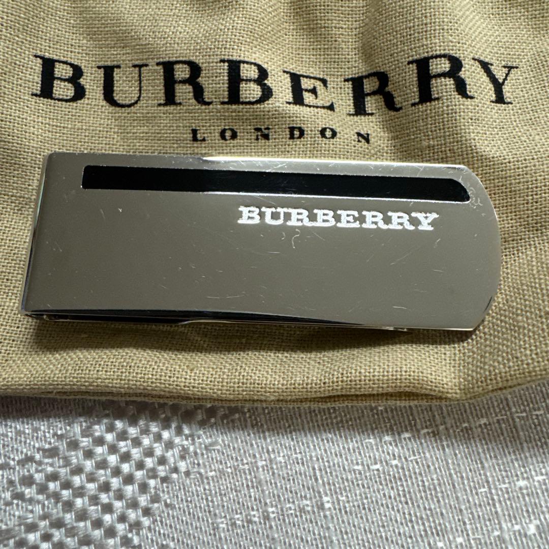 バーバリー BURBERRY×ライン マネークリップ