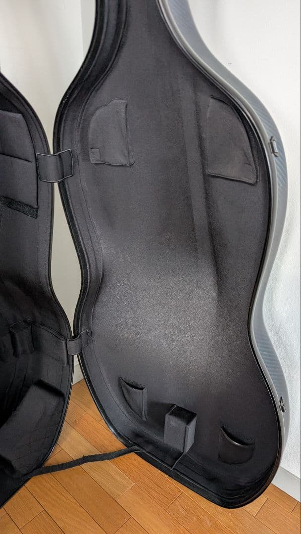 チェロ用ハードケース【HIMA】カーボンマスター青