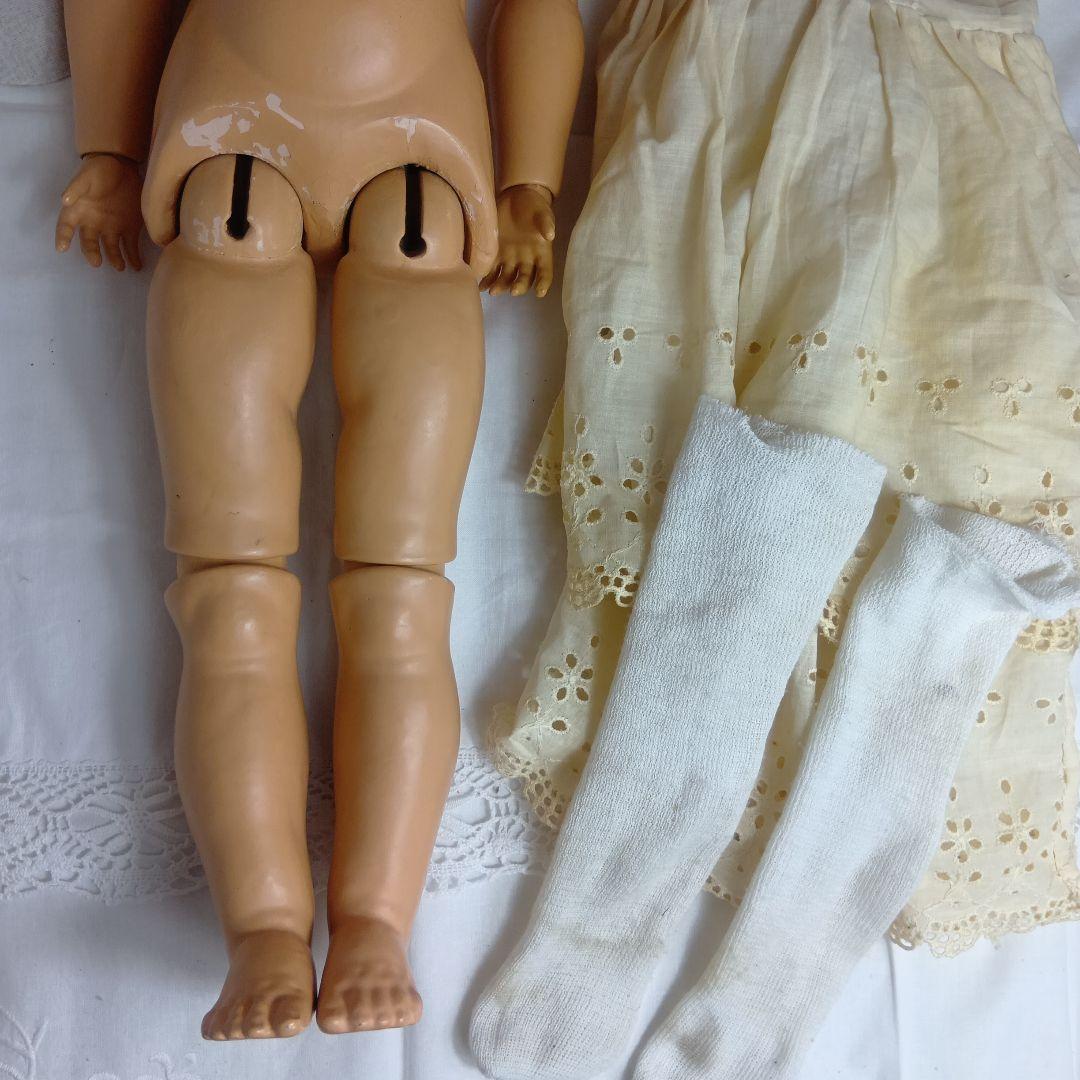 ♥夏の大特価Sale♥色白なお顔のアンティークビスクドール♥アーモンドマルセル