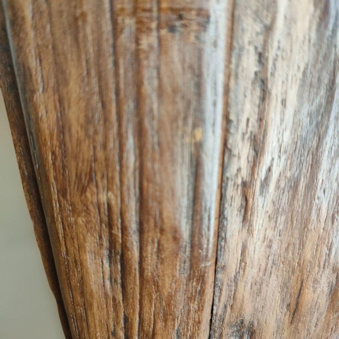 ☆値下げ☆チーク材収納ボックスチェア ヒンジ付き蓋　ナチュラルウッド