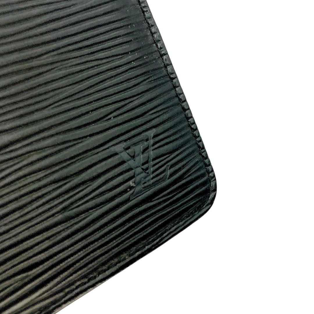 LOUISVUITTON✨ヴィトン　ポシェットクレ　エピ　ブラック　ケース