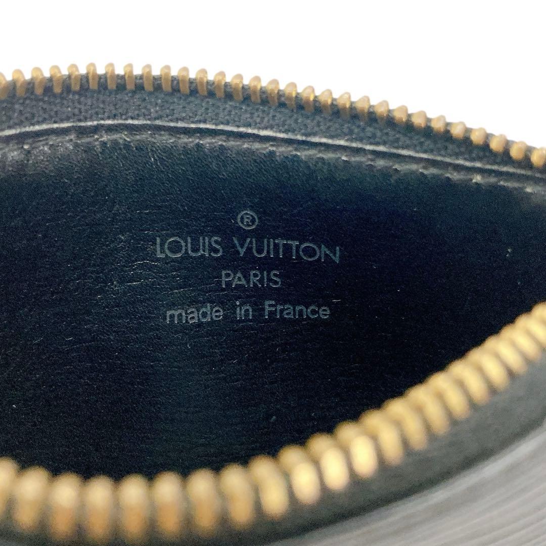 LOUISVUITTON✨ヴィトン　ポシェットクレ　エピ　ブラック　ケース