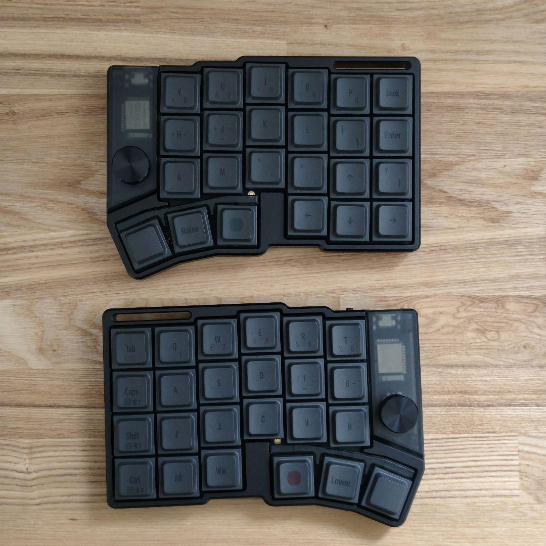 Cornix LP 無線分割キーボード ブラック