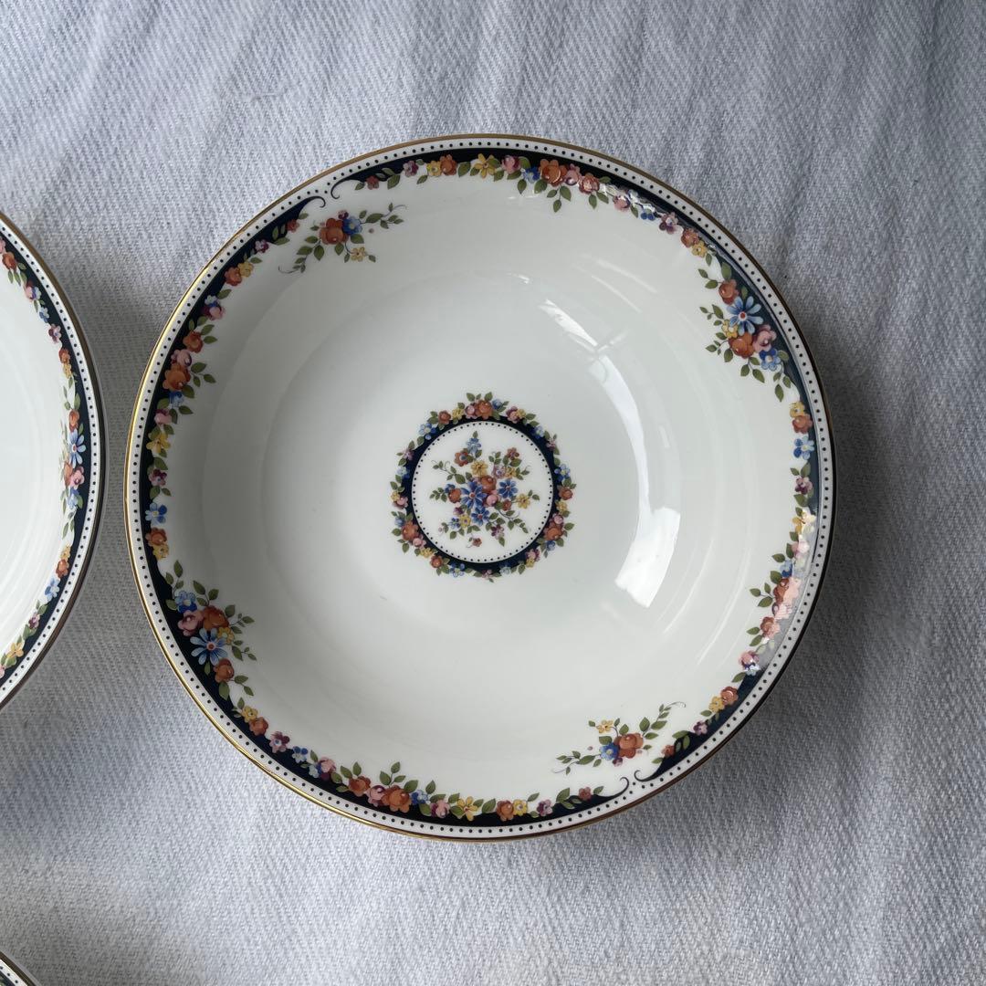 ウェッジウッド　オズボーン　サラダボウル　デザートプレートシリアルボウル